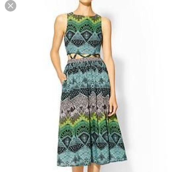 ISO: Mara Hoffmann Desert Black Lattice Dress - Picture 1 of 2